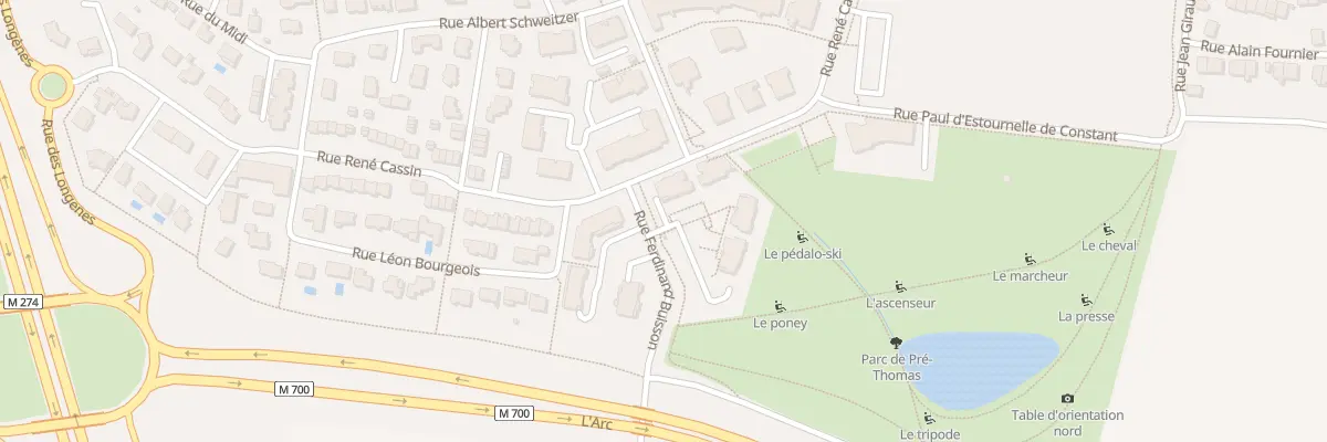 Plan du 58 Rue René Cassin à Saint-Apollinaire