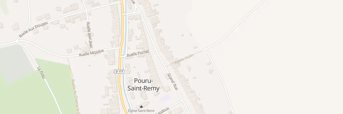 Plan du 64 Gr Grand Rue à Pouru-Saint-Remy