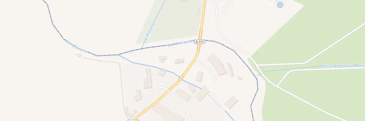 Plan du 5005 La Forge à Brévilly