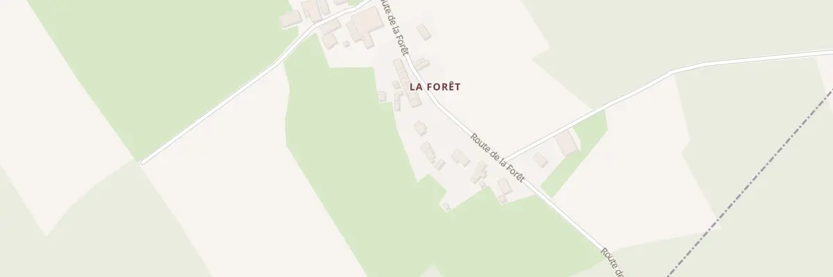 Plan du 1894 Rte de la Foret au Montellier