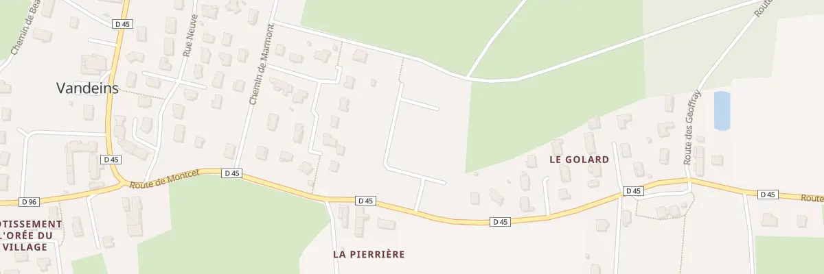 Plan du 148 Rue des Magnolias à Vandeins