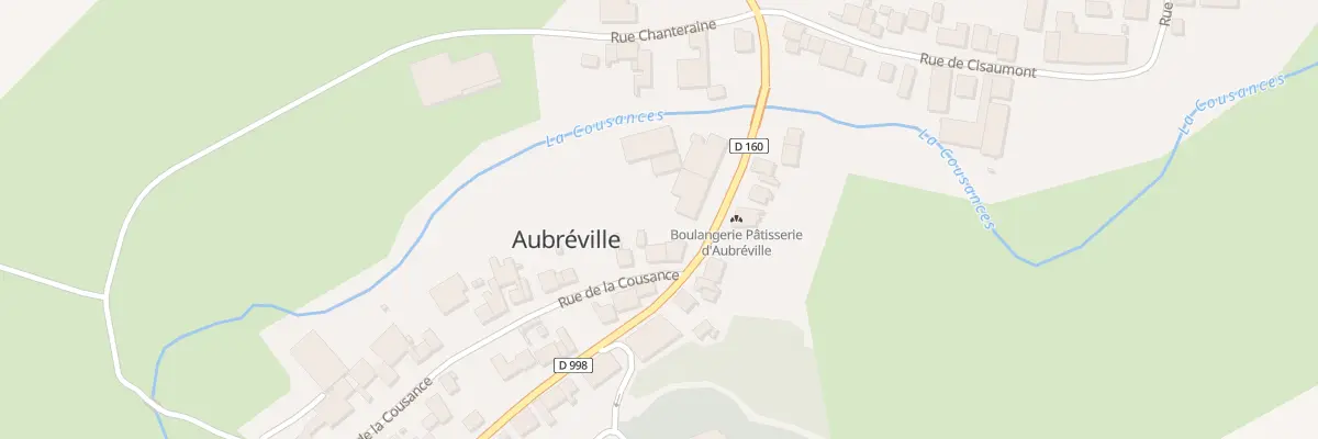 Plan du 4 Rue de la Cousance à Aubréville