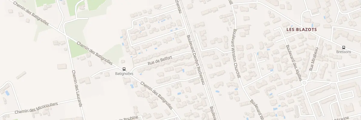 Plan du 35 Rue de Belfort à Salon-de-Provence