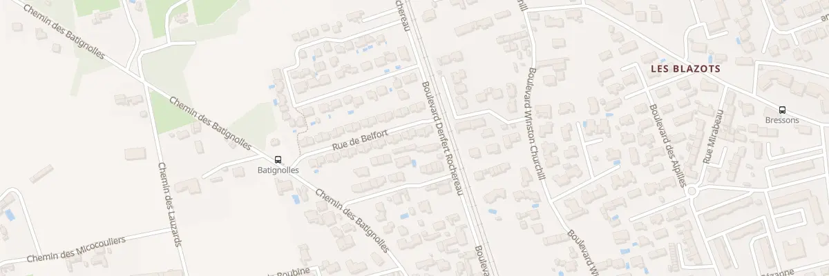 Plan du 33 Rue de Belfort à Salon-de-Provence