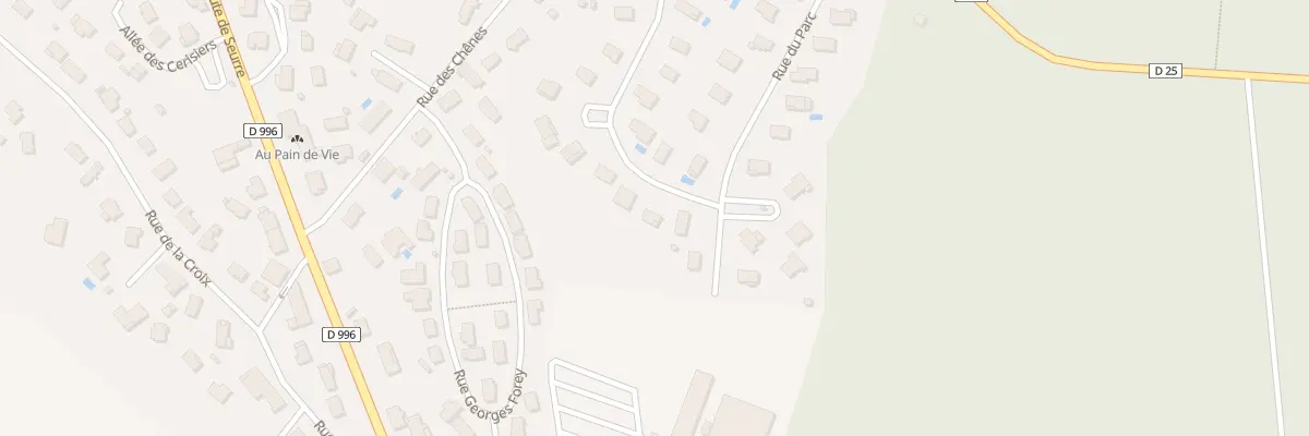Plan du 22 Rue du Tremblois à Corcelles-lès-Cîteaux