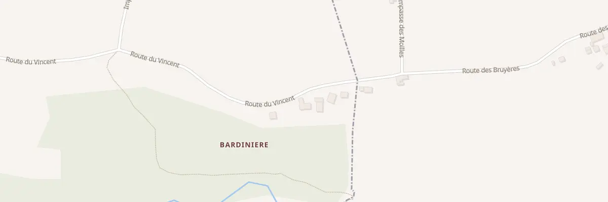 Plan du 3176 Rte du Vincent à Meyssiez