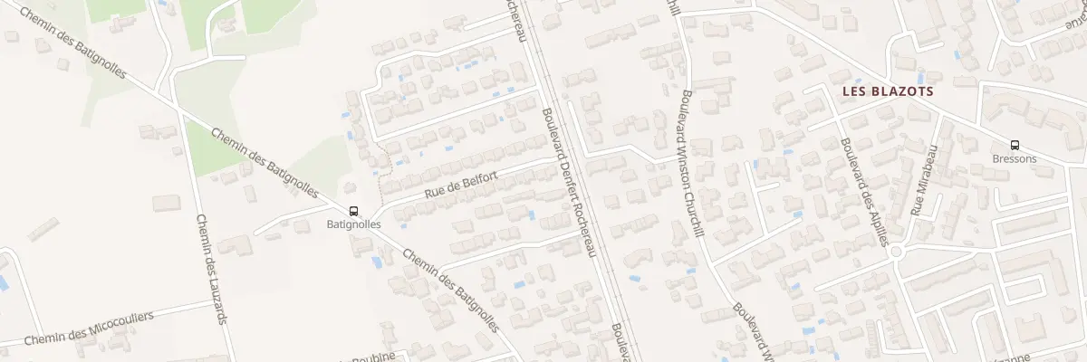 Plan du 15 Rue de Belfort à Salon-de-Provence