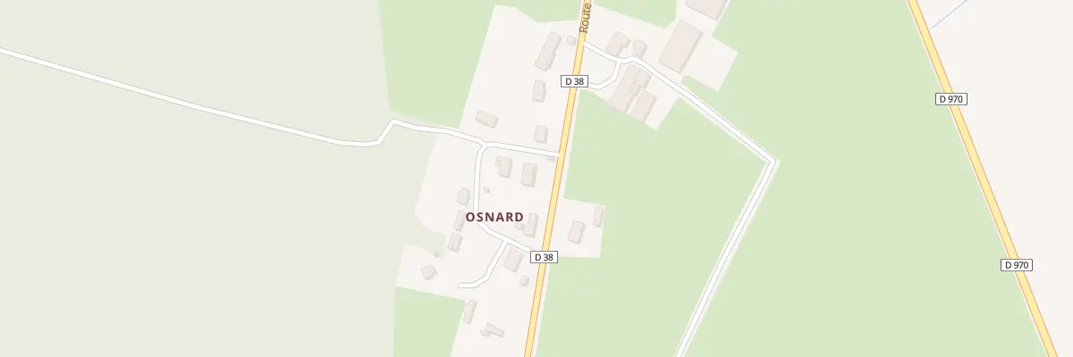 Plan du 125 Rte d’Osnard à Saint-Martin-en-Bresse