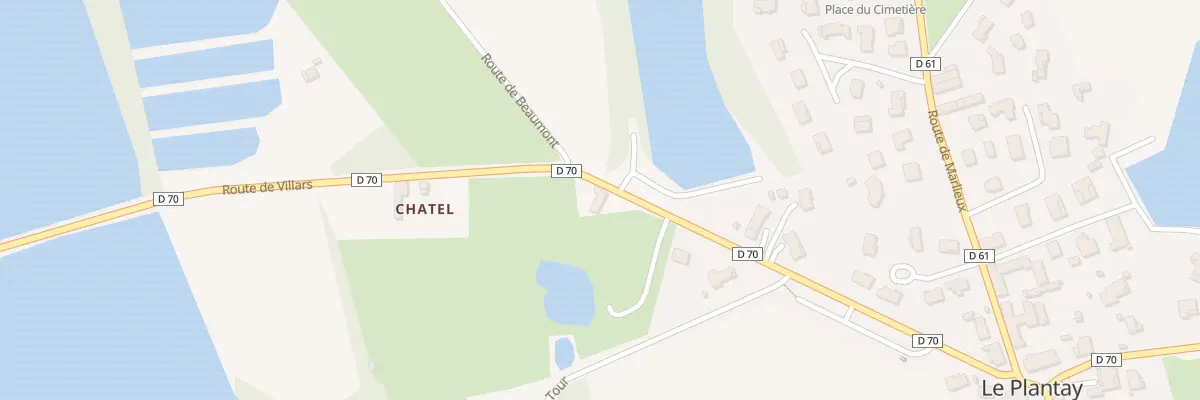 Plan du 5039 Chatel au Plantay