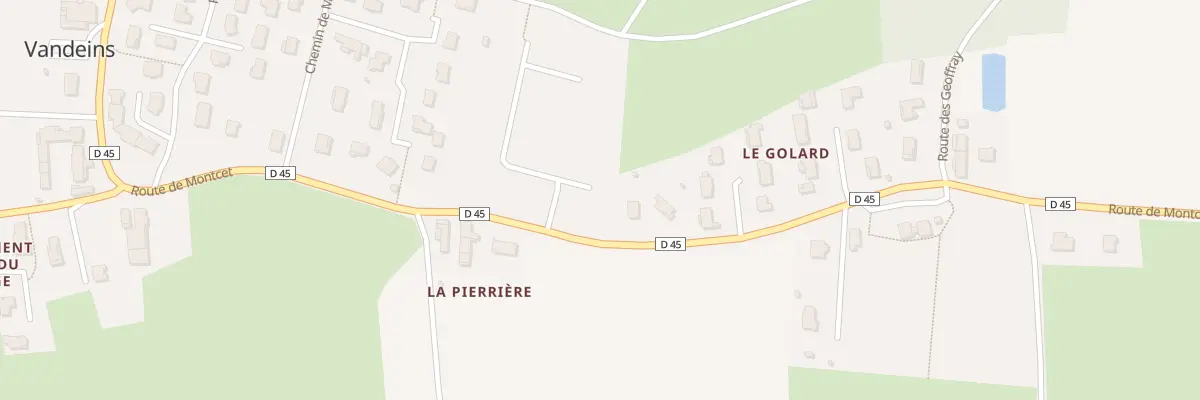 Plan du 38 Rue des Magnolias à Vandeins