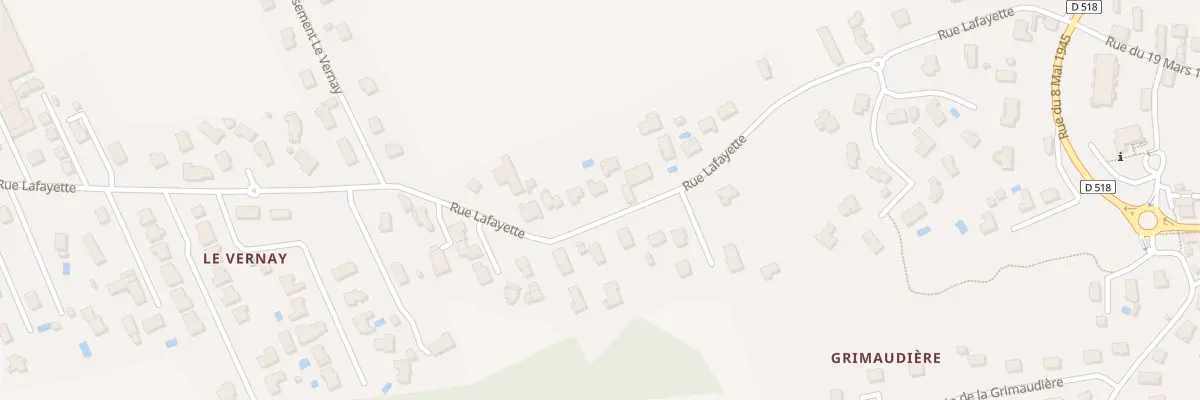 Plan du 30 Rue Lafayette à Diémoz