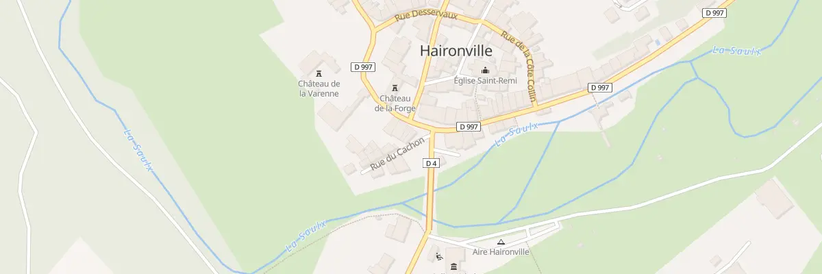 Plan du 2 Rue du Cachon à Haironville