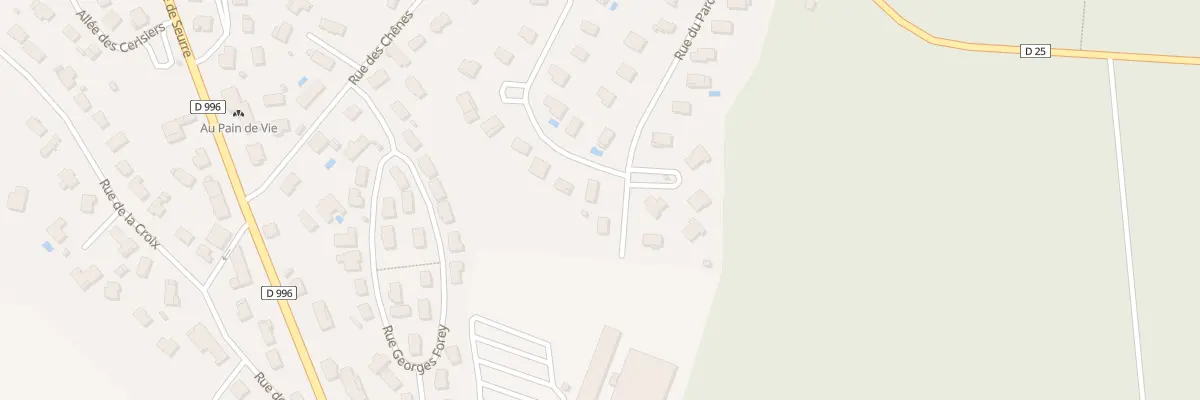 Plan du 24 Rue du Tremblois à Corcelles-lès-Cîteaux