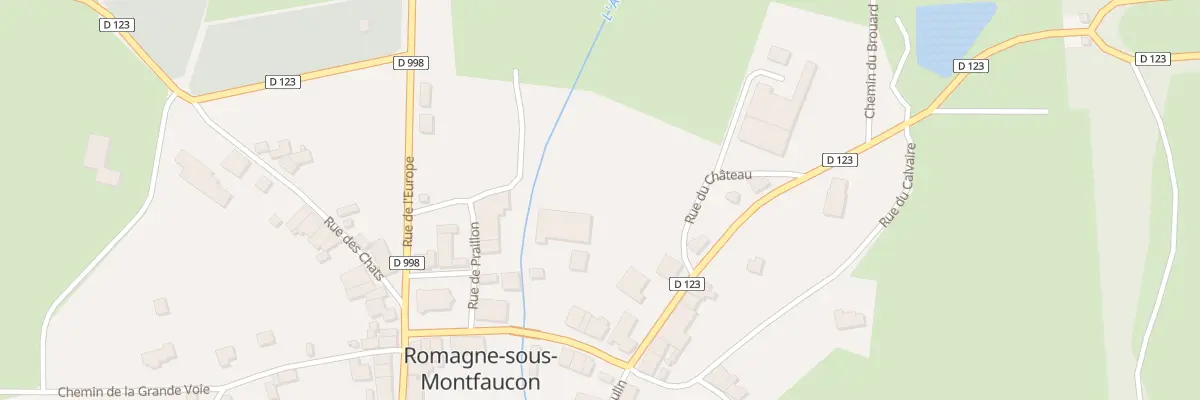 Plan du 4 Rue de l’Andon à Romagne-sous-Montfaucon