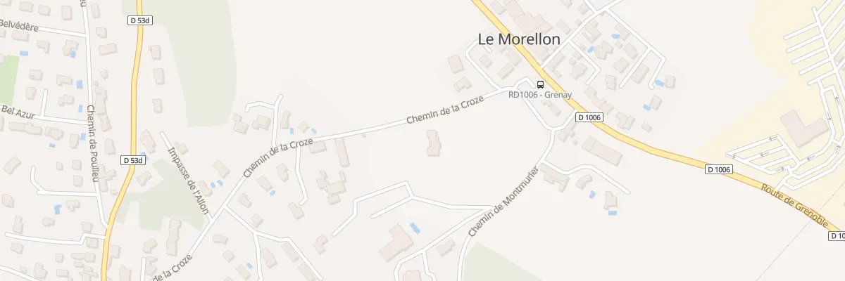 Plan du 414 Che de la Croze à Grenay