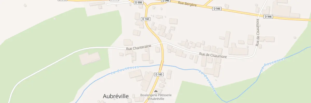 Plan du 1 Rue Chanteraine à Aubréville