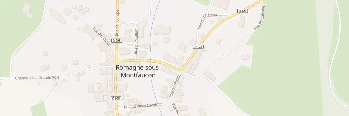 Plan du 10 Rue de l’Andon à Romagne-sous-Montfaucon