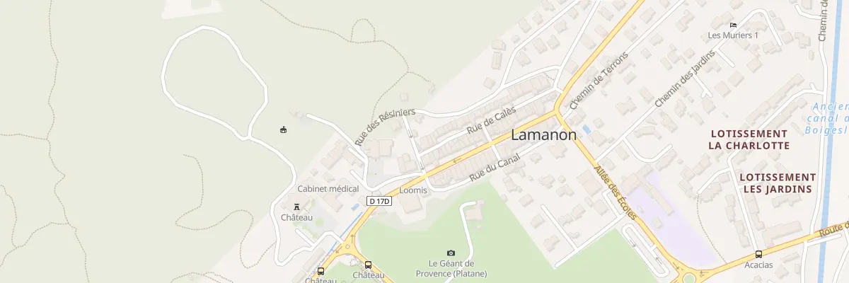 Plan du 5017 Rue de Cales à Lamanon