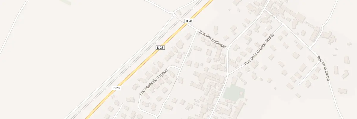 Plan du 23 Rue Mathilde Rognon à Ruffey-lès-Echirey