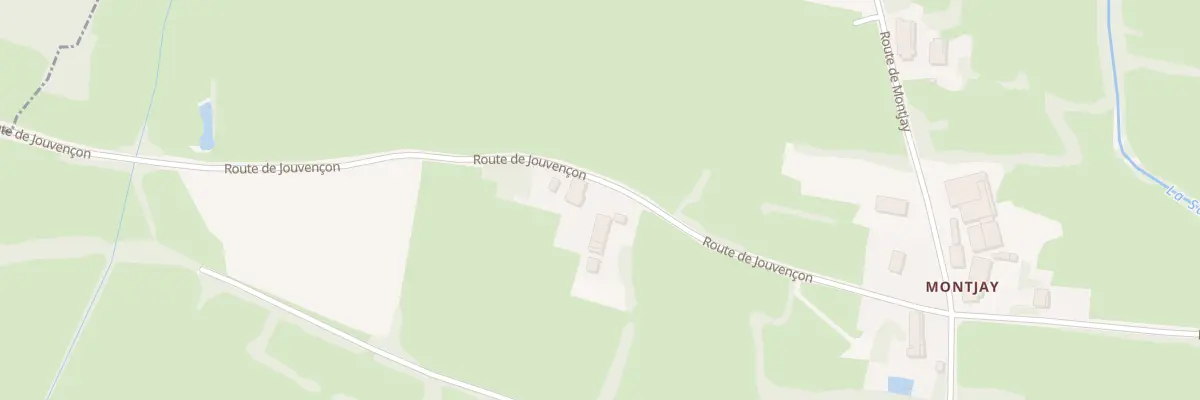 Plan du 305 Rte de Jouvençon à Ménetreuil