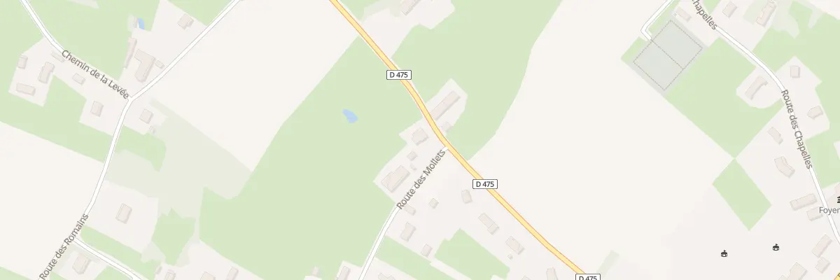 Plan du 900 Rte des Mollets à Rancy