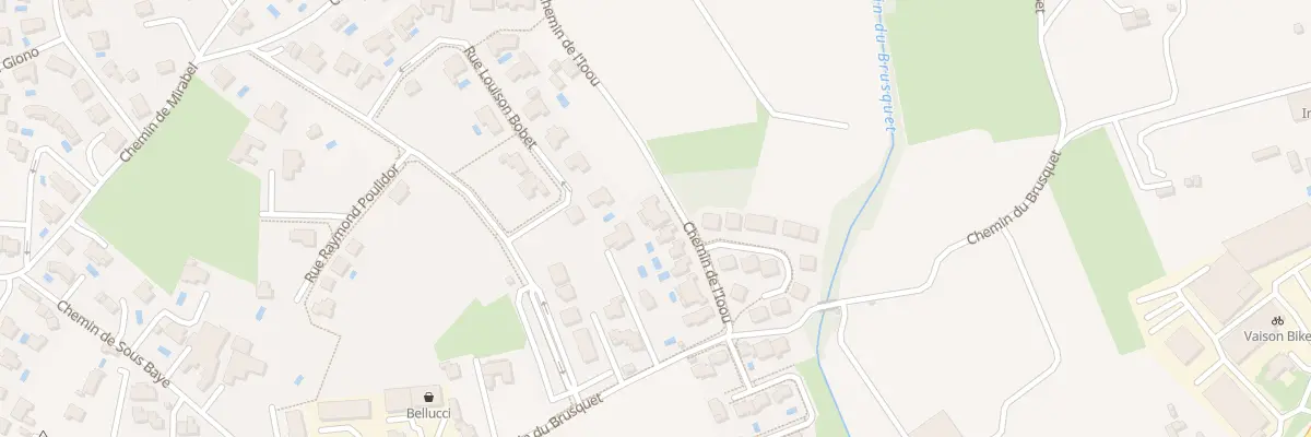 Plan du 105B Che de l’Ioou à Vaison-la-Romaine