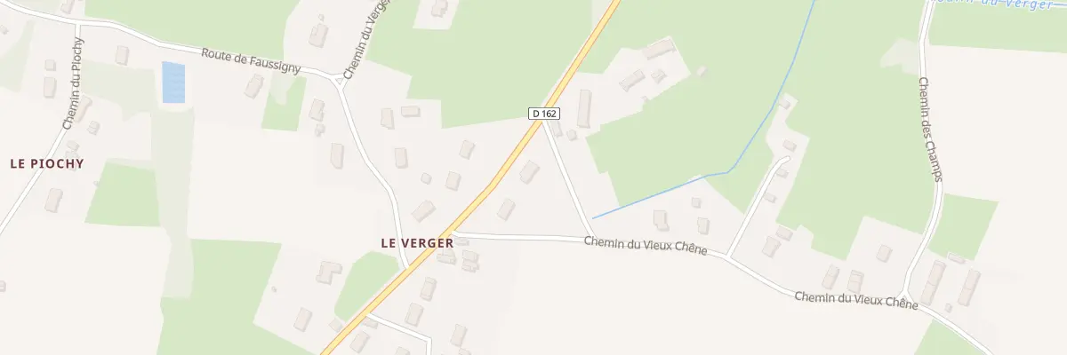 Plan du 16 Rte de Villegaudin à Lessard-en-Bresse