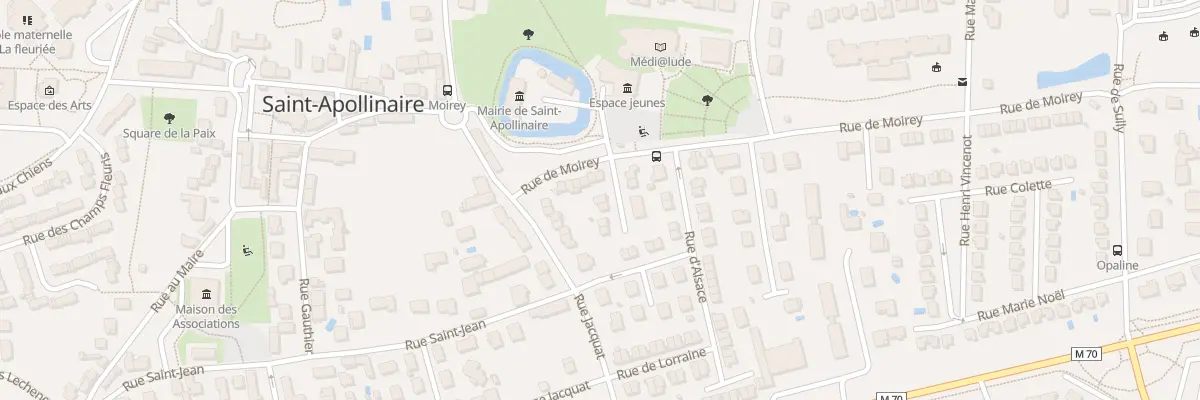 Plan du 4 Imp de l’Est à Saint-Apollinaire