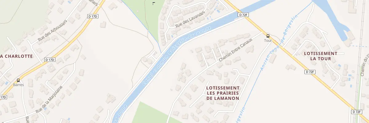 Plan de Imp Clairette à Lamanon