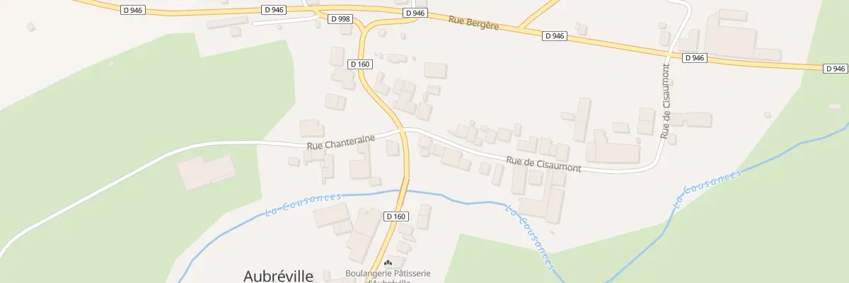 Plan du 2 Rue de Cisaumont à Aubréville