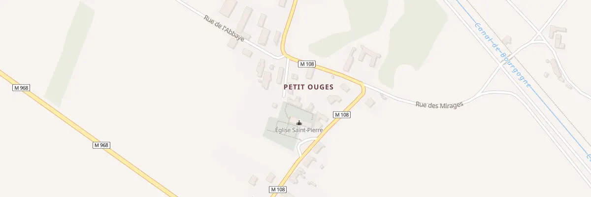 Plan du 1 Rue de l’Egalité à Ouges