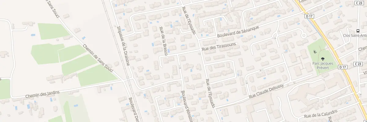 Plan du 45 Rue de la Petite Bastide à Salon-de-Provence