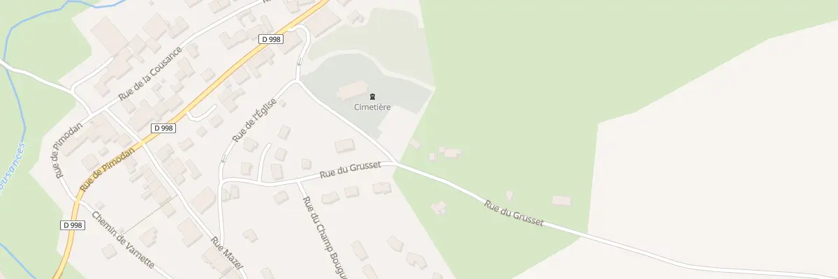 Plan du 1T Rue du Grusset à Aubréville