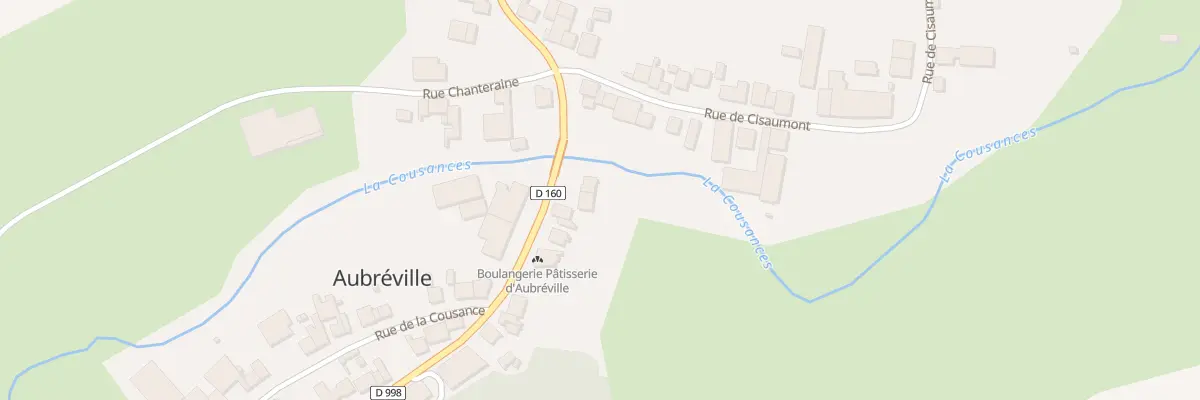 Plan du 10 Rue du Pont de Cisaumont à Aubréville