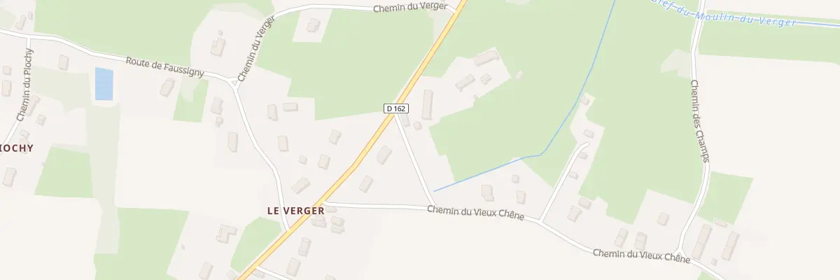 Plan du 8 Champ Boulet à Lessard-en-Bresse