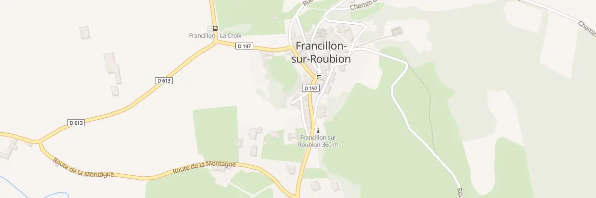 Plan du 5119 Le Village à Francillon-sur-Roubion