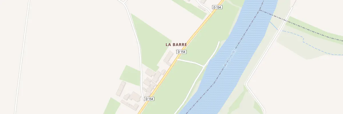 Plan du 23 Rue de la Barre à Saunières