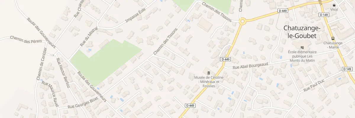 Plan du 71 Rue Joseph Rivoire à Chatuzange-le-Goubet