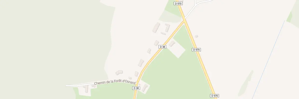 Plan du 141 Rte d’Osnard à Saint-Martin-en-Bresse