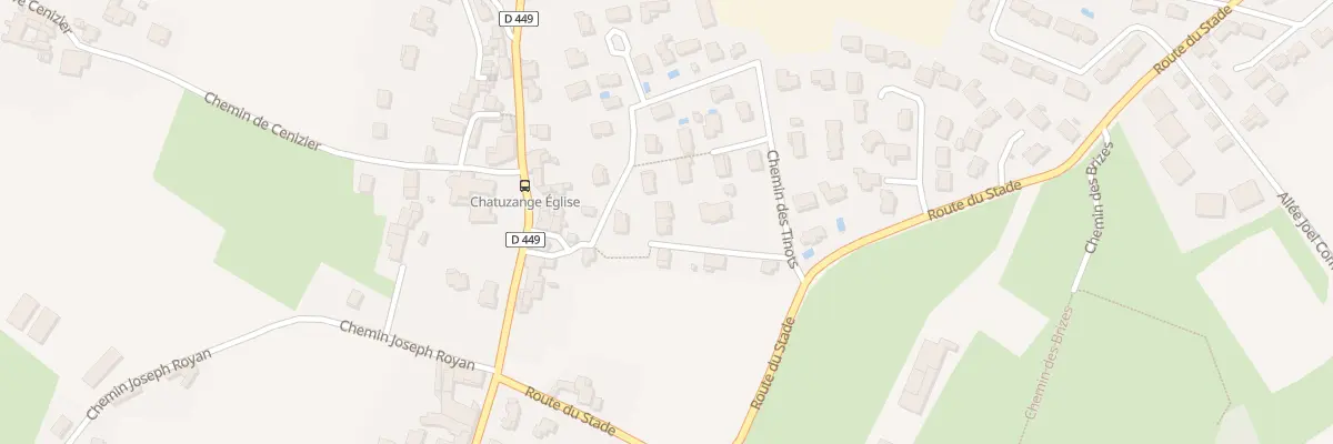 Plan du 75 All Bologne à Chatuzange-le-Goubet