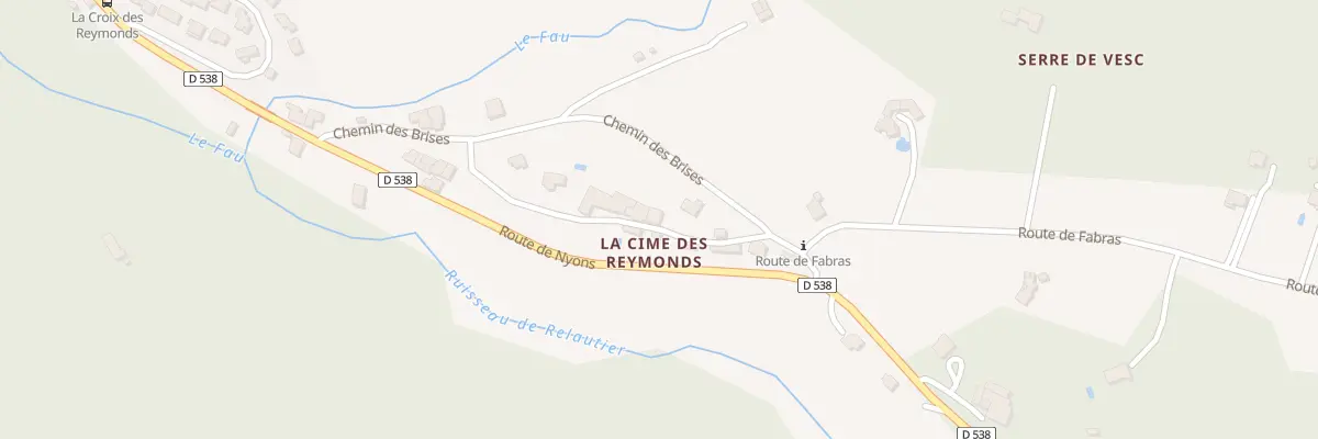 Plan du 5952A La Cime des Reymonds à Dieulefit