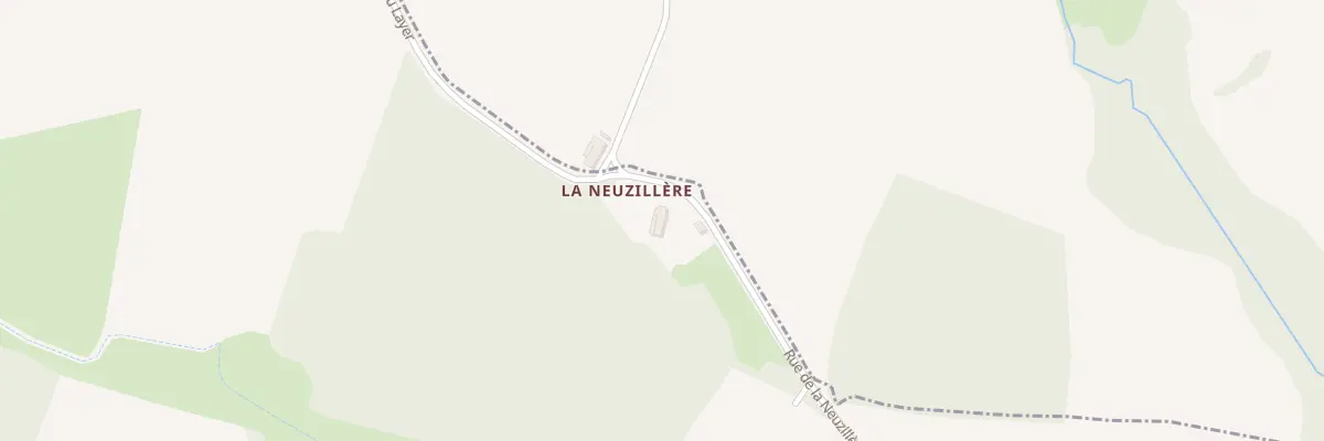 Plan du 220 Rue de la Neuzillere à Tronchy
