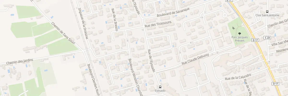 Plan du 183 Rue de l’Eyssado à Salon-de-Provence