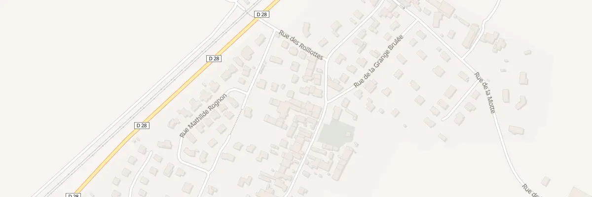 Plan du 73 Rue des Ecoles à Ruffey-lès-Echirey
