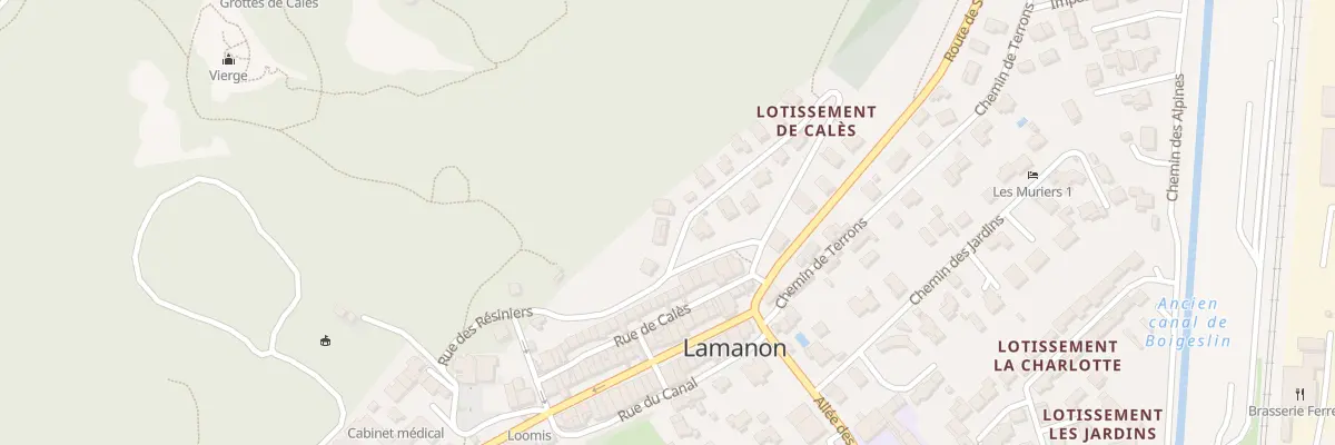 Plan du 5052 Village à Lamanon