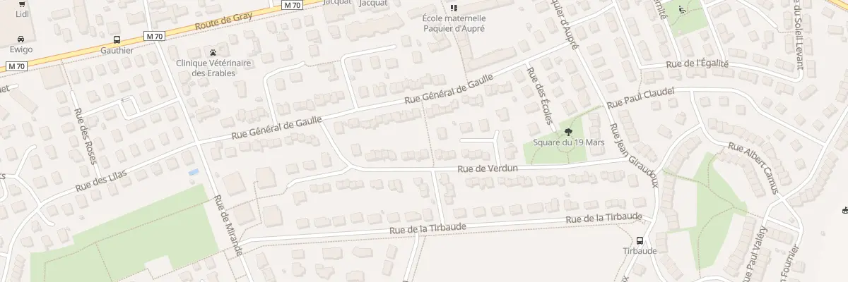 Plan du 16 Rue de Verdun à Saint-Apollinaire