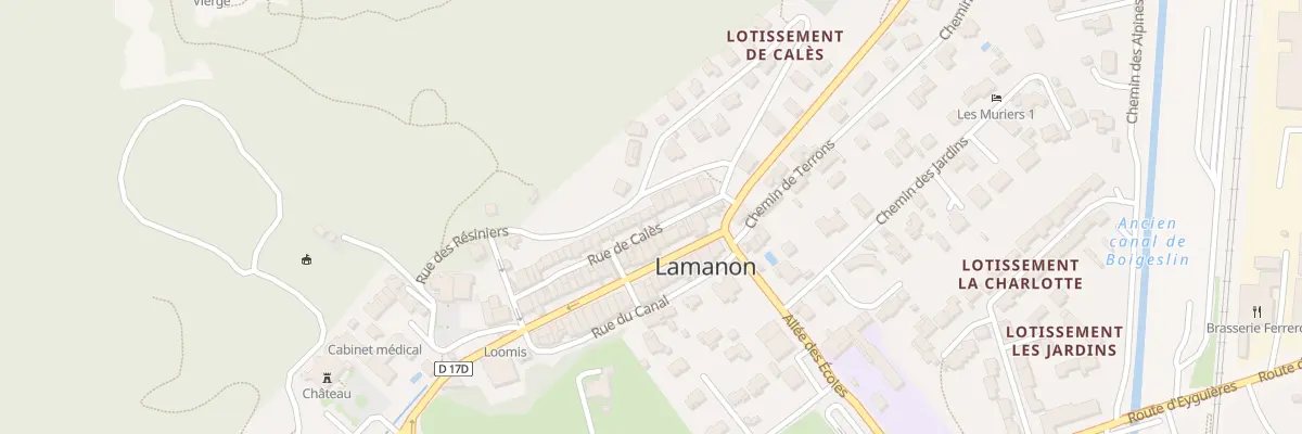 Plan du 35 Rue de Cales à Lamanon