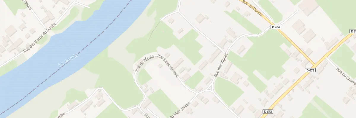 Plan du 4A Rue Saint Vincent à Sermesse