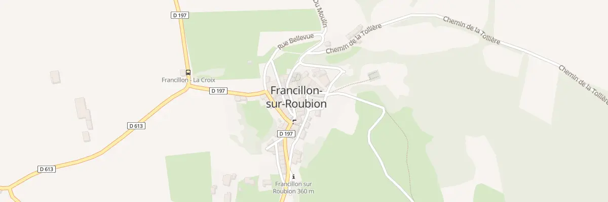 Plan du 5080 Le Village à Francillon-sur-Roubion