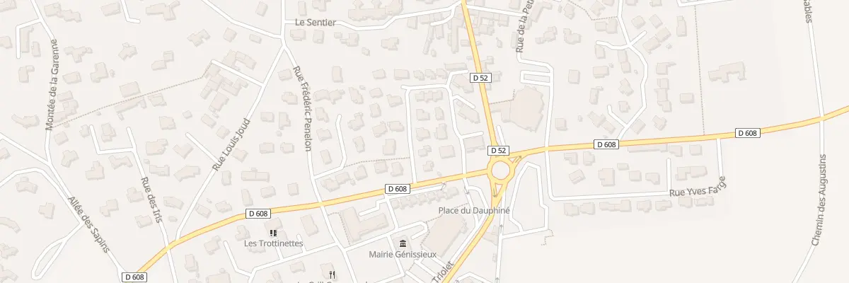 Plan du 60 Imp des Jardins de Delphes à Génissieux